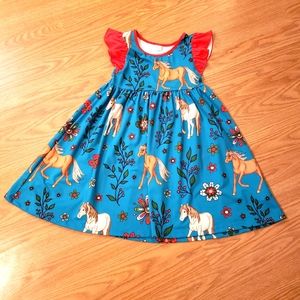 Girls horse dress
